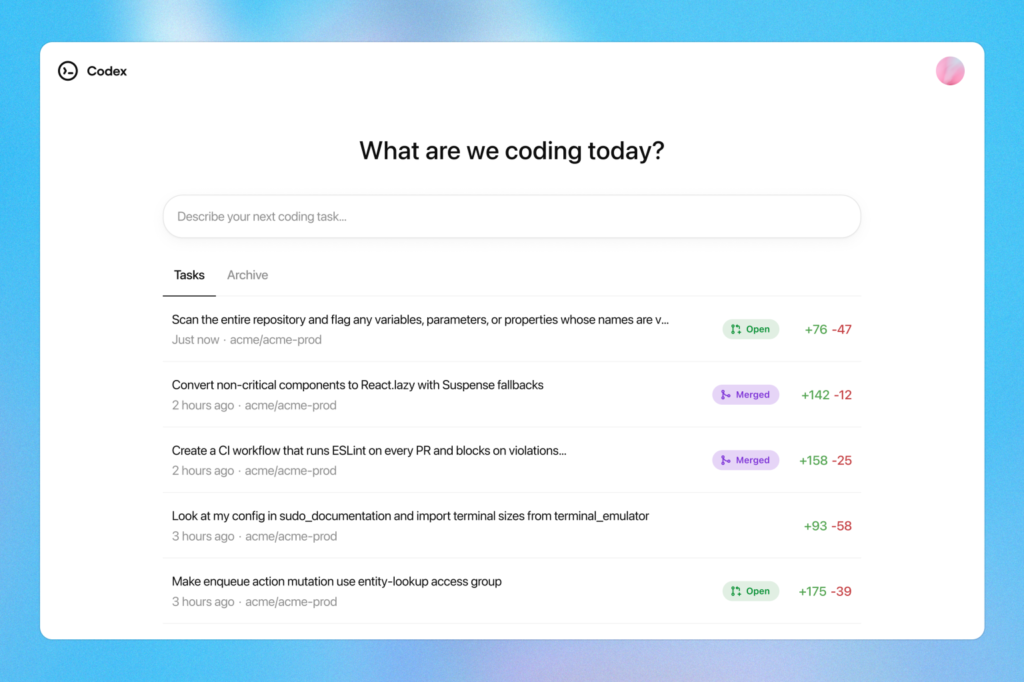 همهچیز درباره Codex؛ ایجنت هوش مصنوعی جدید OpenAI برای کدنویسی در ChatGPT